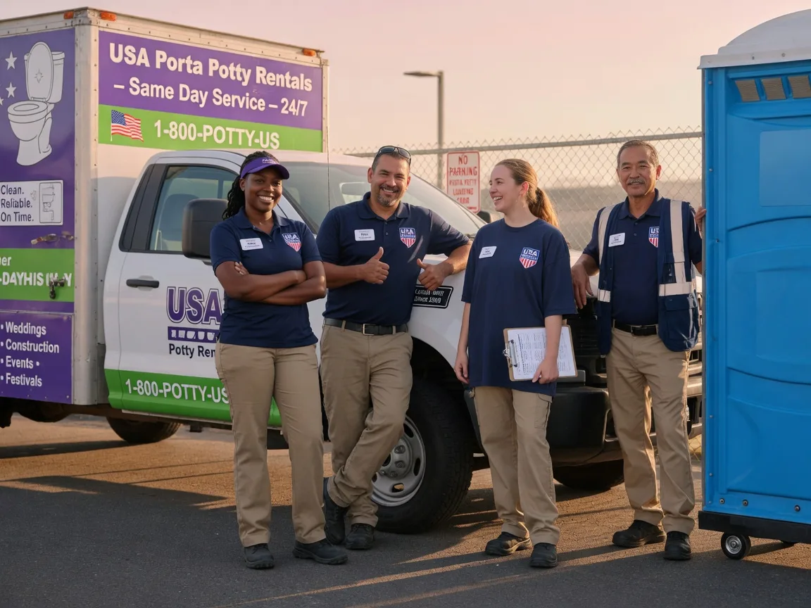 Porta Potty Rental company in Poneto, IN